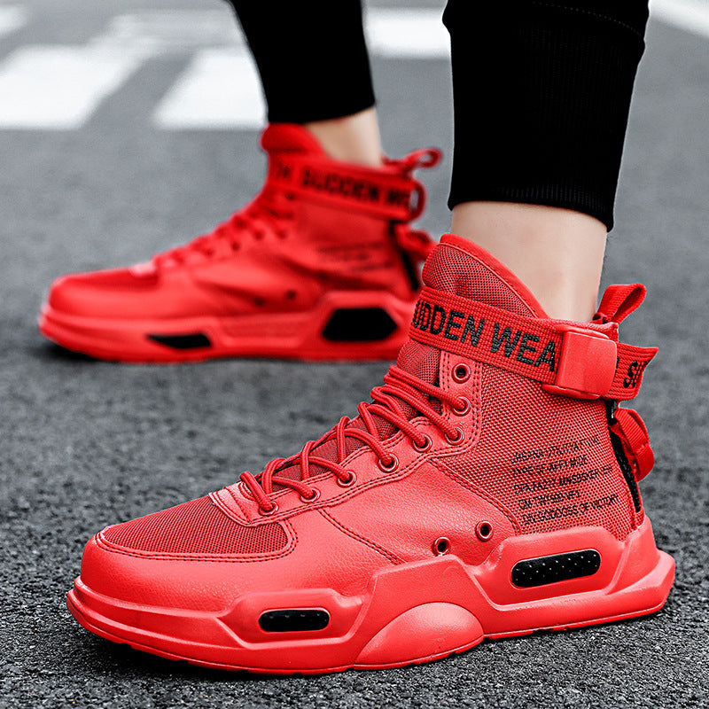 High-top sneakers canvas shoes - Classic Vintage Retro Streetwear