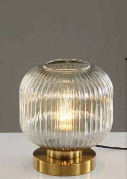 A Minimalist Atmosphere Glass Desk Lamp - Modern Table Lighting