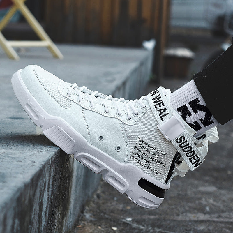 High-top sneakers canvas shoes - Classic Vintage Retro Streetwear
