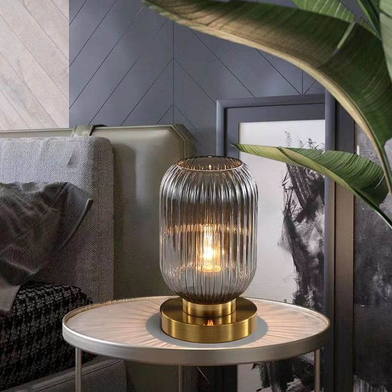 A Minimalist Atmosphere Glass Desk Lamp - Modern Table Lighting
