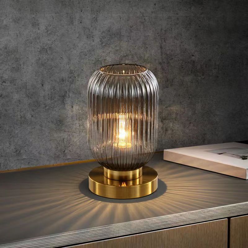 A Minimalist Atmosphere Glass Desk Lamp - Modern Table Lighting