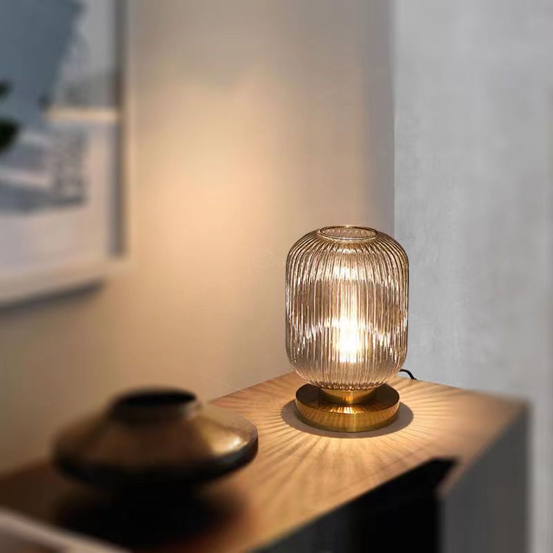 A Minimalist Atmosphere Glass Desk Lamp - Modern Table Lighting