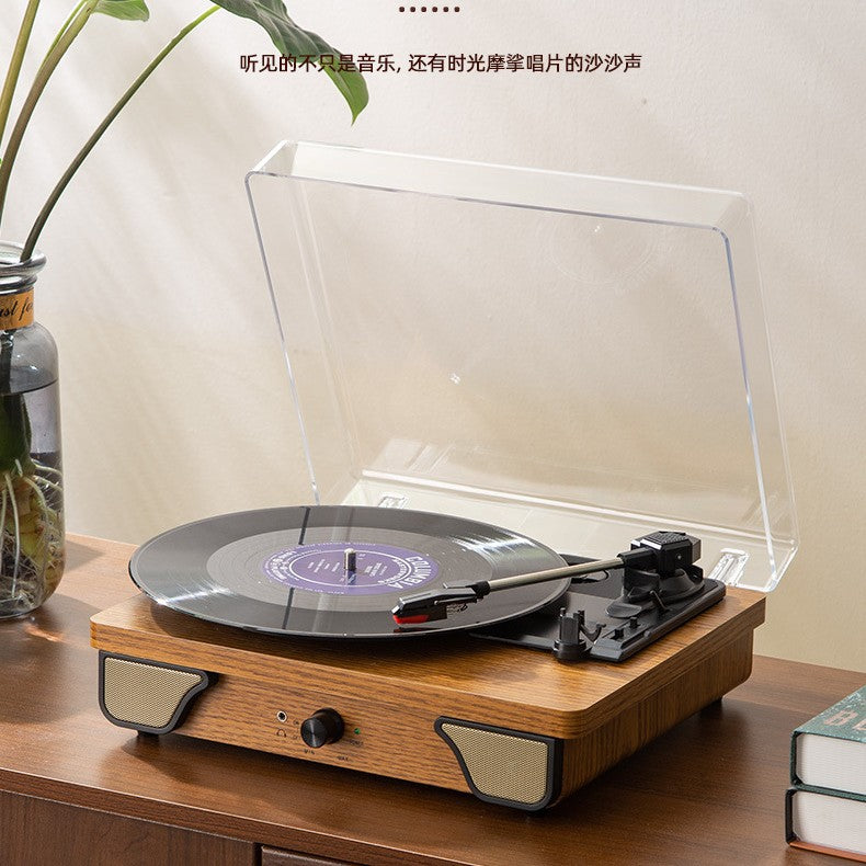 Portable Bluetooth Speaker Turntable Bluetooth Speaker - Retro Audio