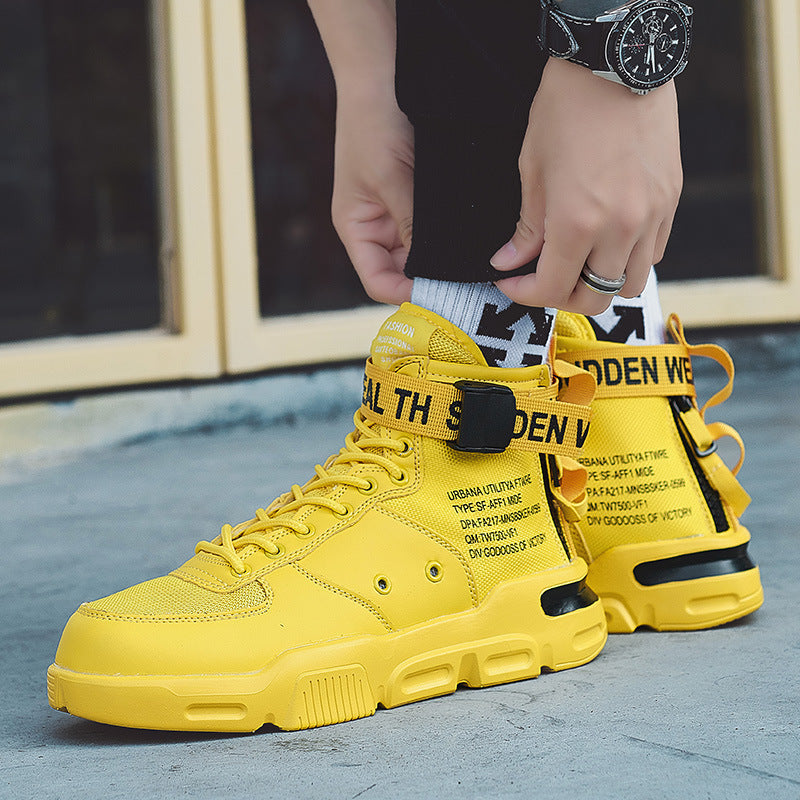 High-top sneakers canvas shoes - Classic Vintage Retro Streetwear