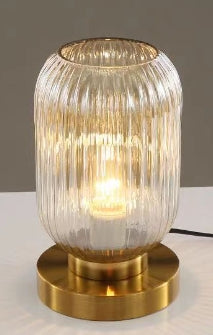 A Minimalist Atmosphere Glass Desk Lamp - Modern Table Lighting